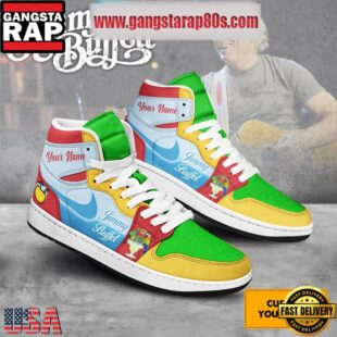 NFL Jimmy Buffet It's Summer Time Personalized Air Jordan 1 Sneakers Shoes