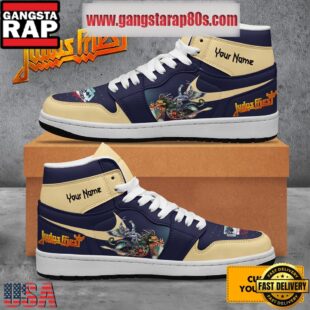 NFL Judas Priest The Serpent And The King Personalized Air Jordan 1 Sneakers Shoes