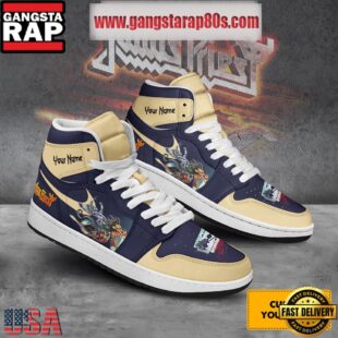 NFL Judas Priest The Serpent And The King Personalized Air Jordan 1 Sneakers Shoes