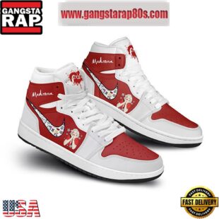 NFL Madonna Team Love Air Jordan 1 Sneakers Shoes