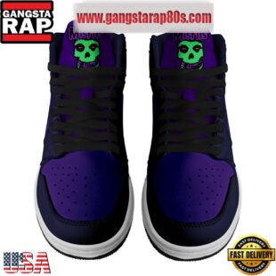 NFL Misfits Rock Band Fan Air Jordan 1 Sneakers Shoes