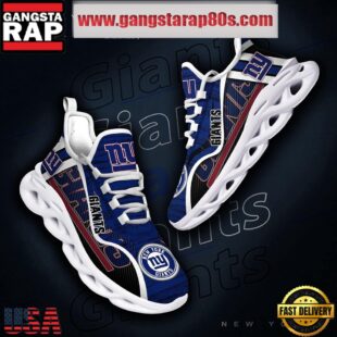 NFL New York Giants Unique Design Max Soul Shoes Running Sneakers