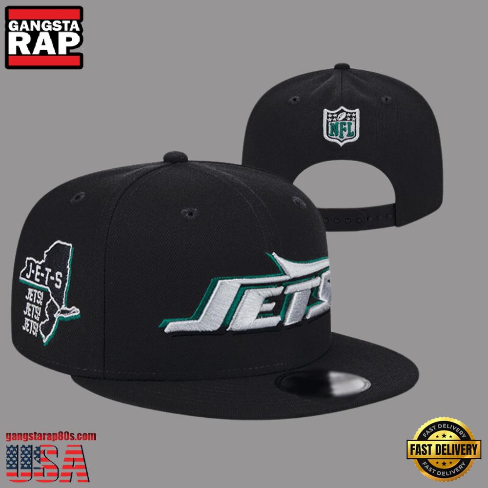 NFL New York Jets New Design Baseball Cap Snapback Hats Black NFL New York Jets New Design Baseball Cap Snapback Hats Black