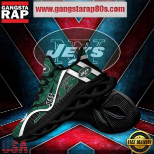 NFL New York Jets Unique Design Max Soul Shoes Running Sneakers