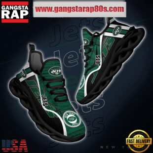 NFL New York Jets Unique Design Max Soul Shoes Running Sneakers