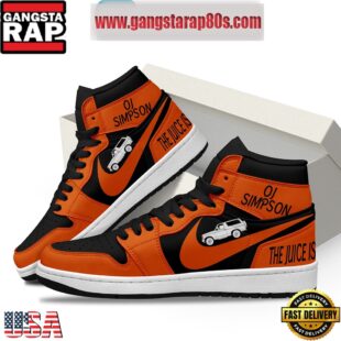 NFL O. J. Simpson The Juice Is Loose Air Jordan 1 Sneakers Shoes