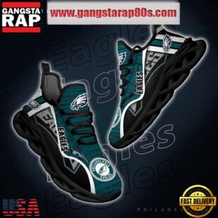 NFL Philadelphia Eagles Unique Design Max Soul Shoes Running Sneakers