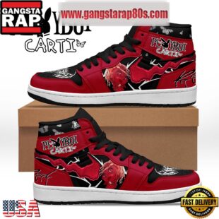 NFL Playboi Carti Fan Unique Design Air Jordan 1 Sneakers Shoes