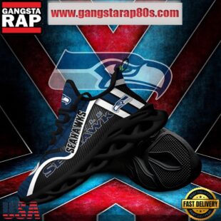 NFL Seattle Seahawks Unique Design Max Soul Shoes Running Sneakers