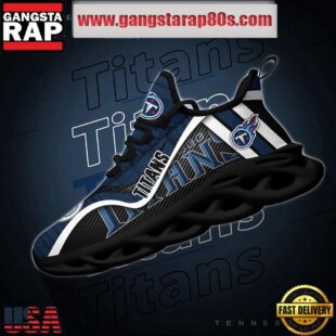 NFL Tennessee Titans Unique Design Max Soul Shoes Running Sneakers