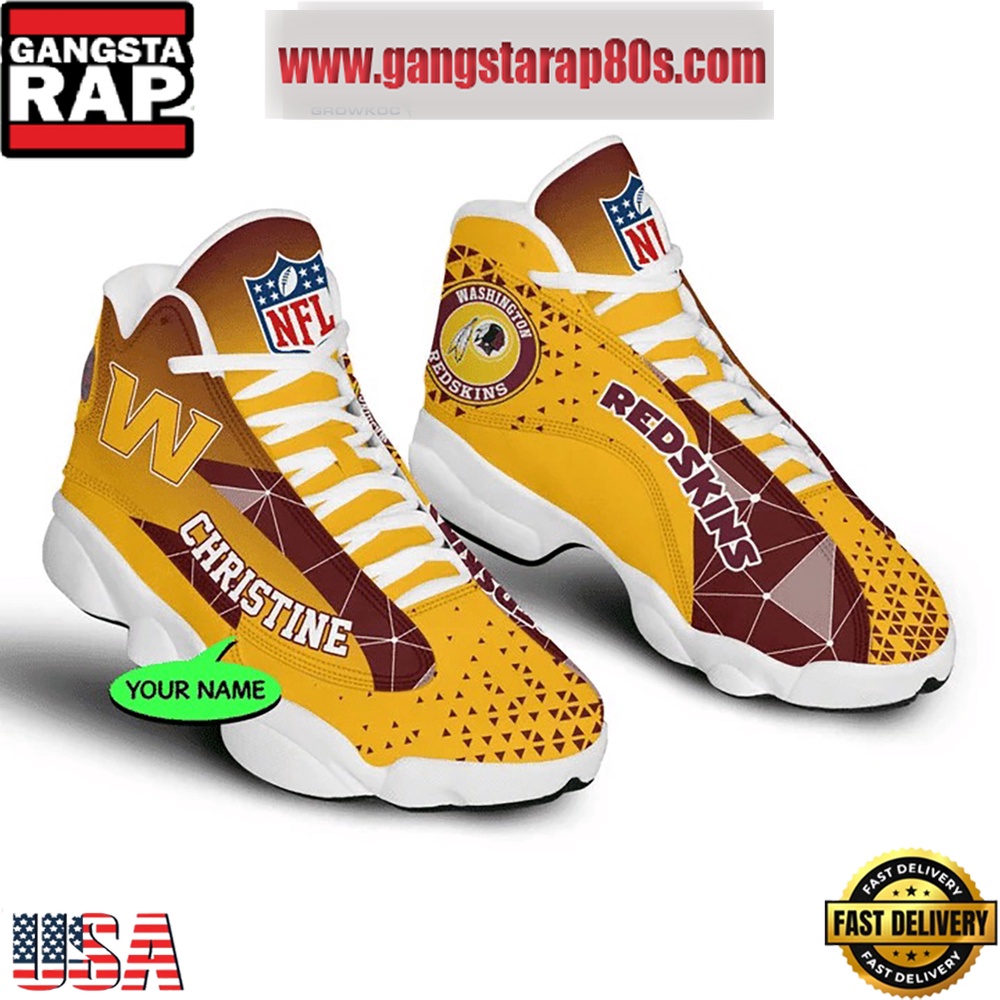 NFL Washington Commanders Personalized Air Jordan 13 Sport Shoes NFL Washington Commanders Personalized Air Jordan 13 Sport Shoes
