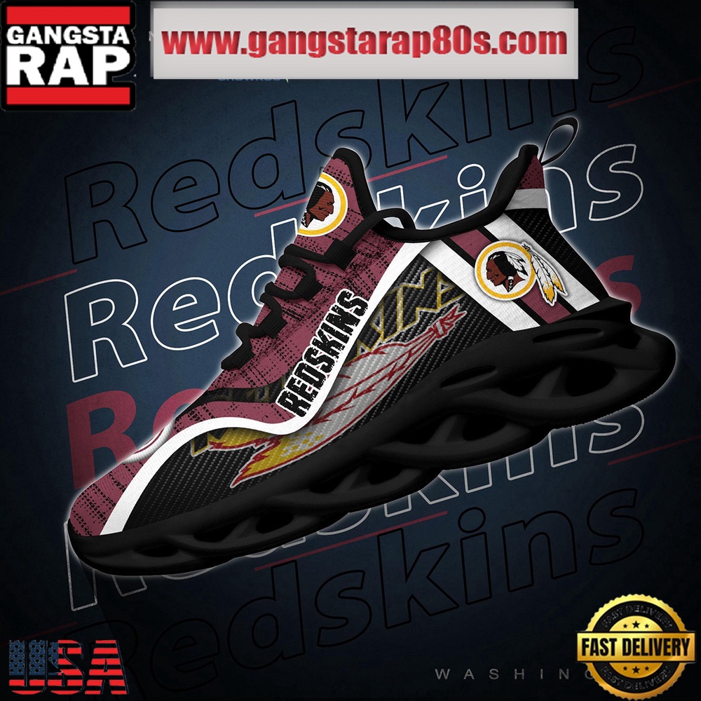 NFL Washington Commanders Unique Design Max Soul Shoes Running Sneakers NFL Washington Commanders Unique Design Max Soul Shoes Running Sneakers