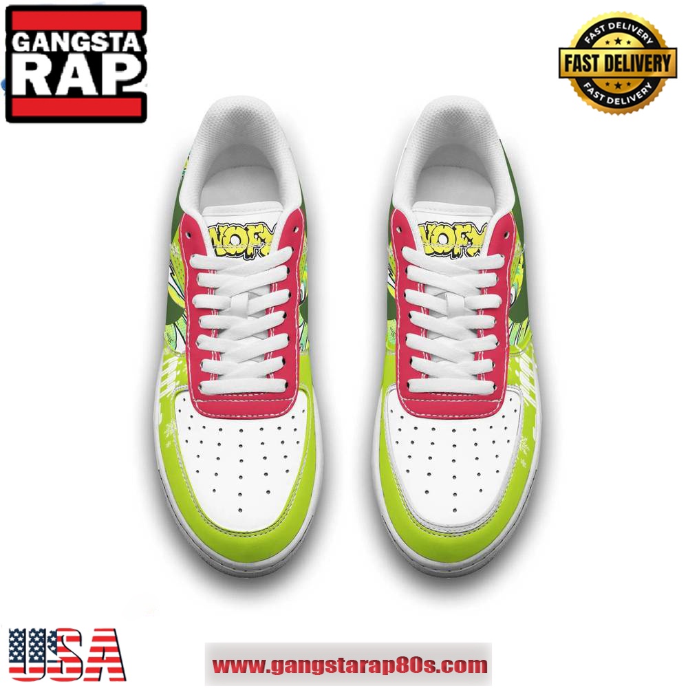 NOFX Band Christmas 2024 Limited Edition Air Force 1 Running Sneakers Shoes NOFX Band Christmas 2024 Limited Edition Air Force 1 Running Sneakers Shoes