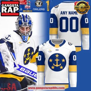 Norfolk Admirals 2025 Kelly Cup Playoffs Official Custom Hockey Jersey