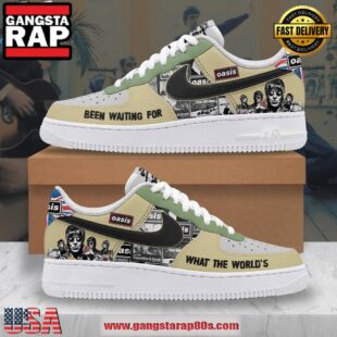 Oasis Live '25 Air Force 1 Running Sneakers Shoes