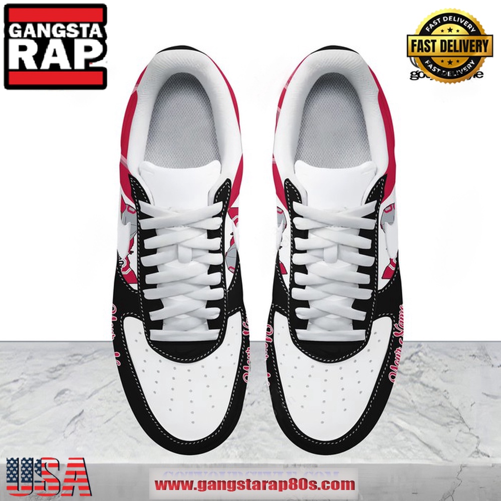 Ohio Buckeyes Custom Name Limited Edition Air Force 1 Running Sneakers Shoes Ohio Buckeyes Custom Name Limited Edition Air Force 1 Running Sneakers Shoes