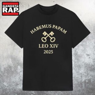 Original Habemus Papam Pope Leo XIV 2025 Catholic T Shirt