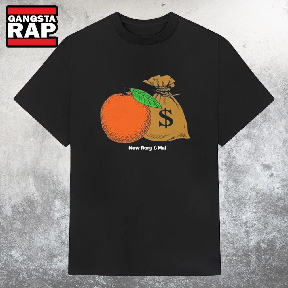 Original Orange & Money Bag New Rory & Mal T Shirt Original Orange & Money Bag New Rory & Mal T Shirt