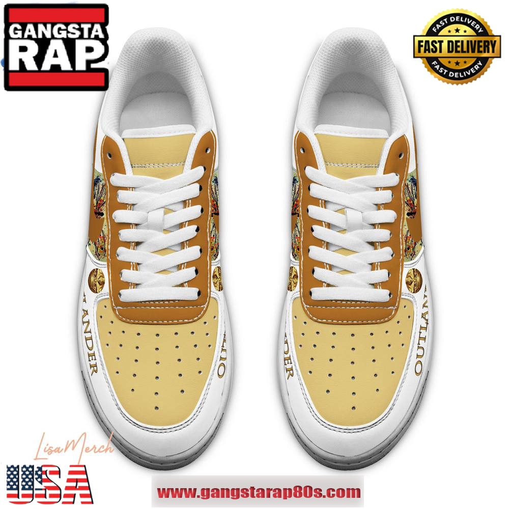 Outlander Kissing Limited Edition Air Force 1 Running Sneakers Shoes Outlander Kissing Limited Edition Air Force 1 Running Sneakers Shoes