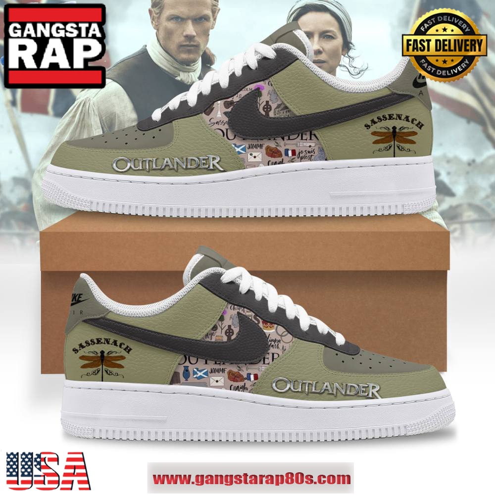 Outlander Sassenach Limited Edition Air Force 1 Running Sneakers Shoes Outlander Sassenach Limited Edition Air Force 1 Running Sneakers Shoes