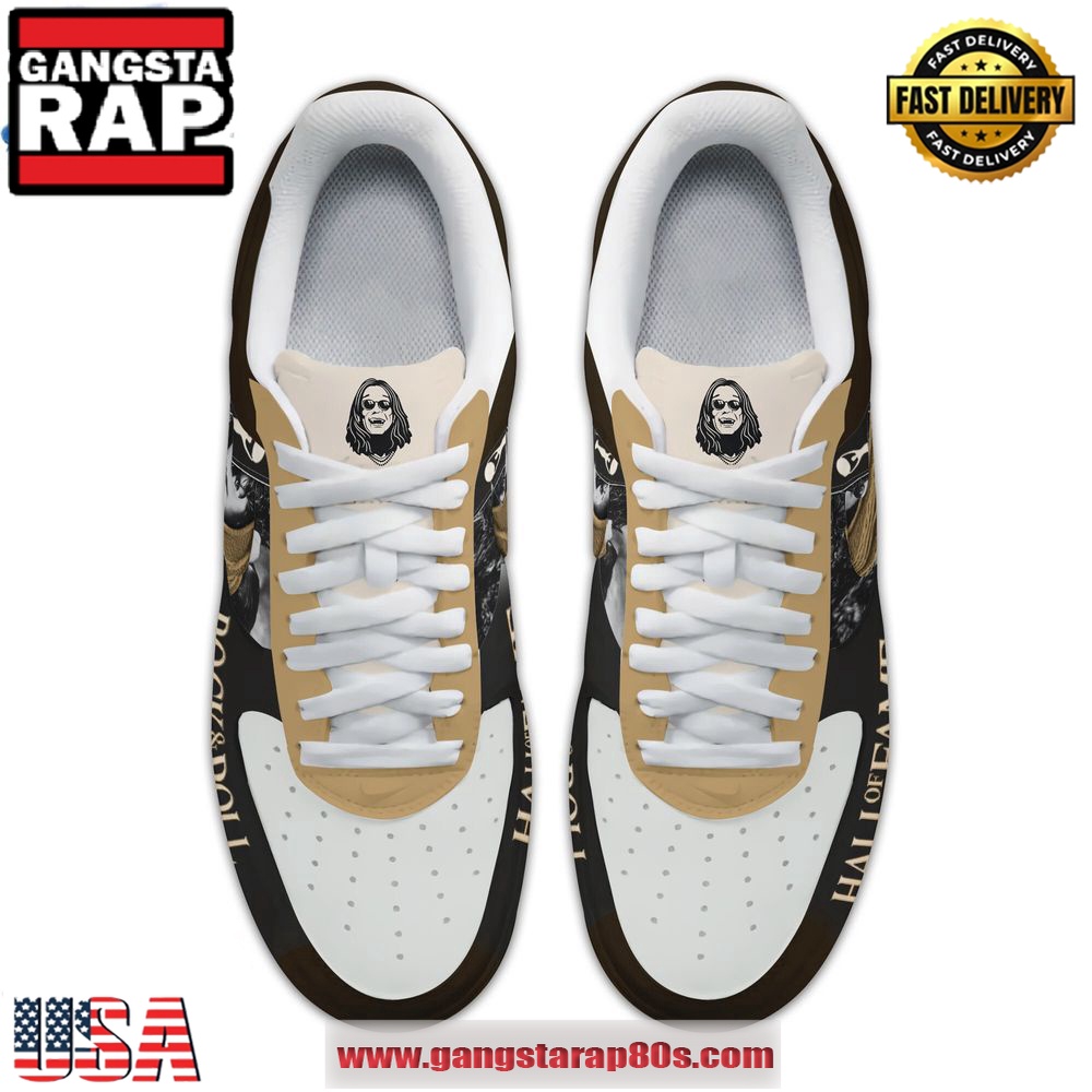 Ozzy Osbourne Hall Of Fame Air Force 1 Running Sneakers Shoes Ozzy Osbourne Hall Of Fame Air Force 1 Running Sneakers Shoes