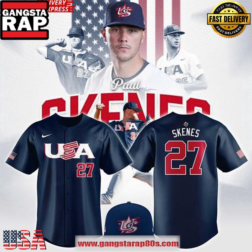 Paul Skenes USA Team World Baseball Classic 2025 Navy Baseball Jersey Shirt Paul Skenes USA Team World Baseball Classic 2025 Navy Baseball Jersey Shirt