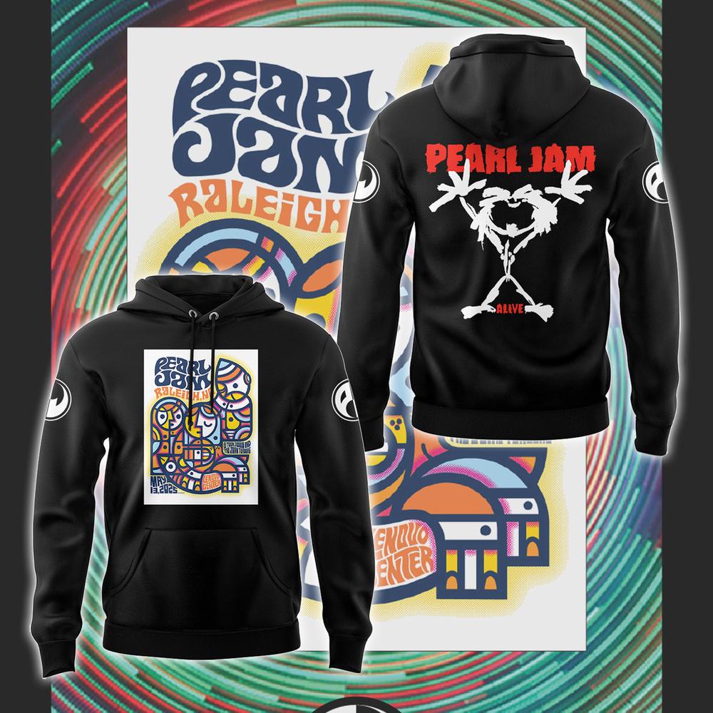 Pearl Jam Dark Matter Tour City of Oaks 2025 Limited New Hoodie Pearl Jam Dark Matter Tour City of Oaks 2025 Limited New Hoodie