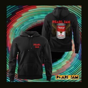 Pearl Jam Dark Matter Tour From Pittsburgh 2025 Design Black 3D Hoodie