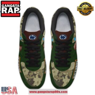 Penn State Salute To Service Air Force 1 Running Sneakers Shoes