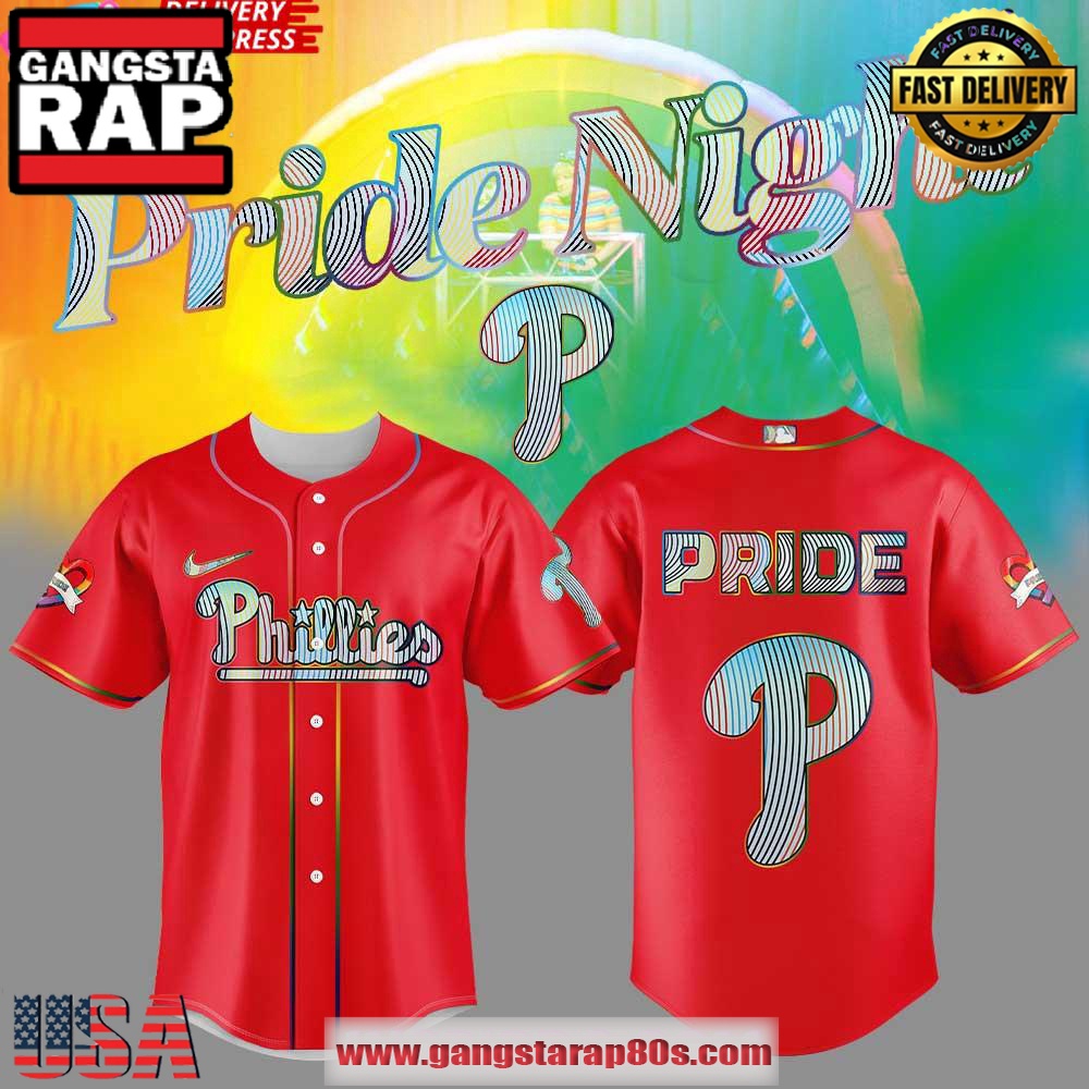 Philadelphia Phillies LGBTQ Pride Night 2025 Baseball Jersey Shirt Philadelphia Phillies LGBTQ Pride Night 2025 Baseball Jersey Shirt