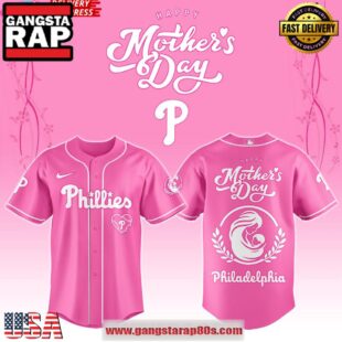 Philadelphia Phillies Mothers Day 2025 Baseball Jersey