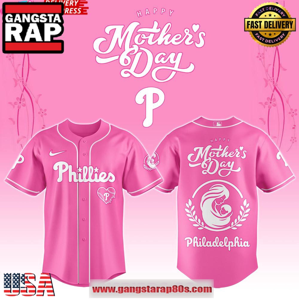 Philadelphia Phillies Mothers Day 2025 Baseball Jersey Shirt Philadelphia Phillies Mothers Day 2025 Baseball Jersey Shirt