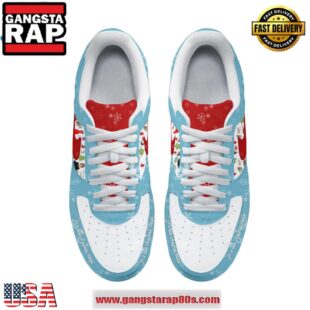 Reba McEntire Merry Christmas Air Force 1 Running Sneakers Shoes