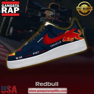 Red Bull Formula 1 Limited Edition Air Force 1 Running Sneakers Shoes