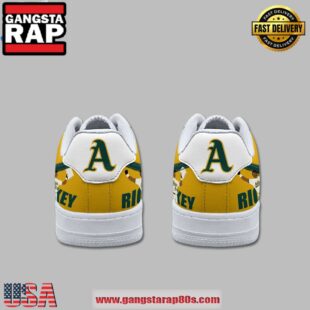 Rickey Henderson Man Of Steal Air Force 1 Running Sneakers Shoes