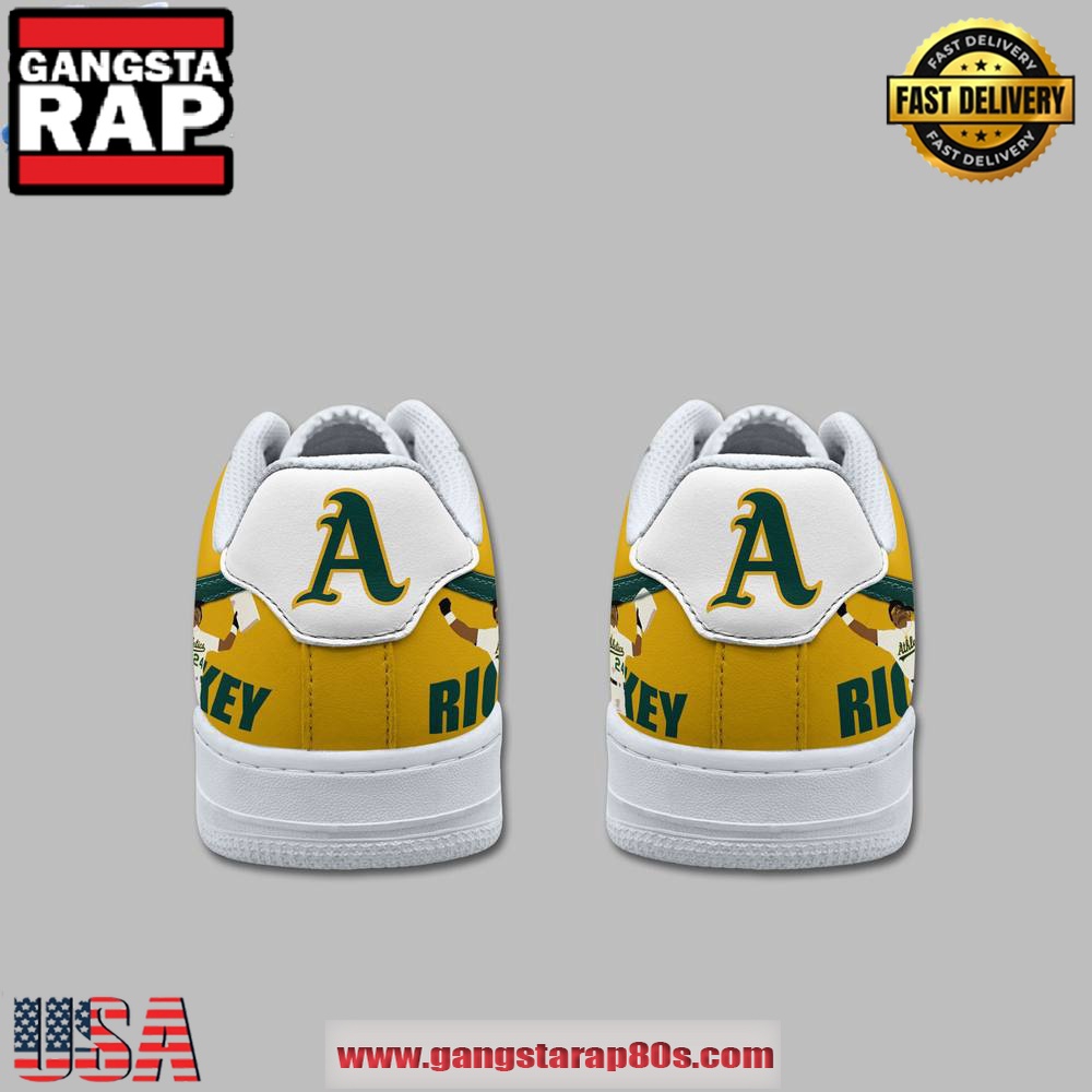 Rickey Henderson Man Of Steal Air Force 1 Running Sneakers Shoes Rickey Henderson Man Of Steal Air Force 1 Running Sneakers Shoes