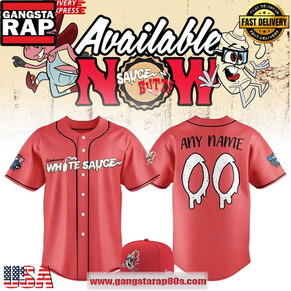 Rocket City Trash Pandas 2025 Alabama White Sauce Baseball Jersey Shirts Rocket City Trash Pandas 2025 Alabama White Sauce Baseball Jersey Shirts