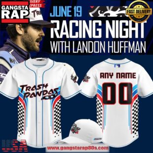 Rocket City Trash Pandas 2025 Racing Night Edition Baseball Jersey Shirts