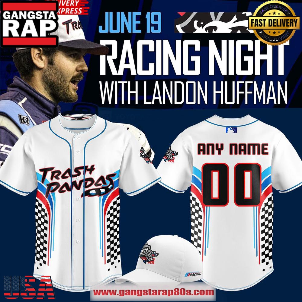Rocket City Trash Pandas 2025 Racing Night Edition Baseball Jersey Shirts Rocket City Trash Pandas 2025 Racing Night Edition Baseball Jersey Shirts