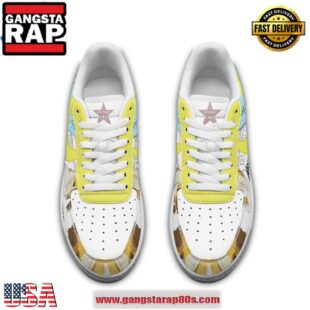 Rod Stewart Signature Limited Edition Air Force 1 Running Sneakers Shoes