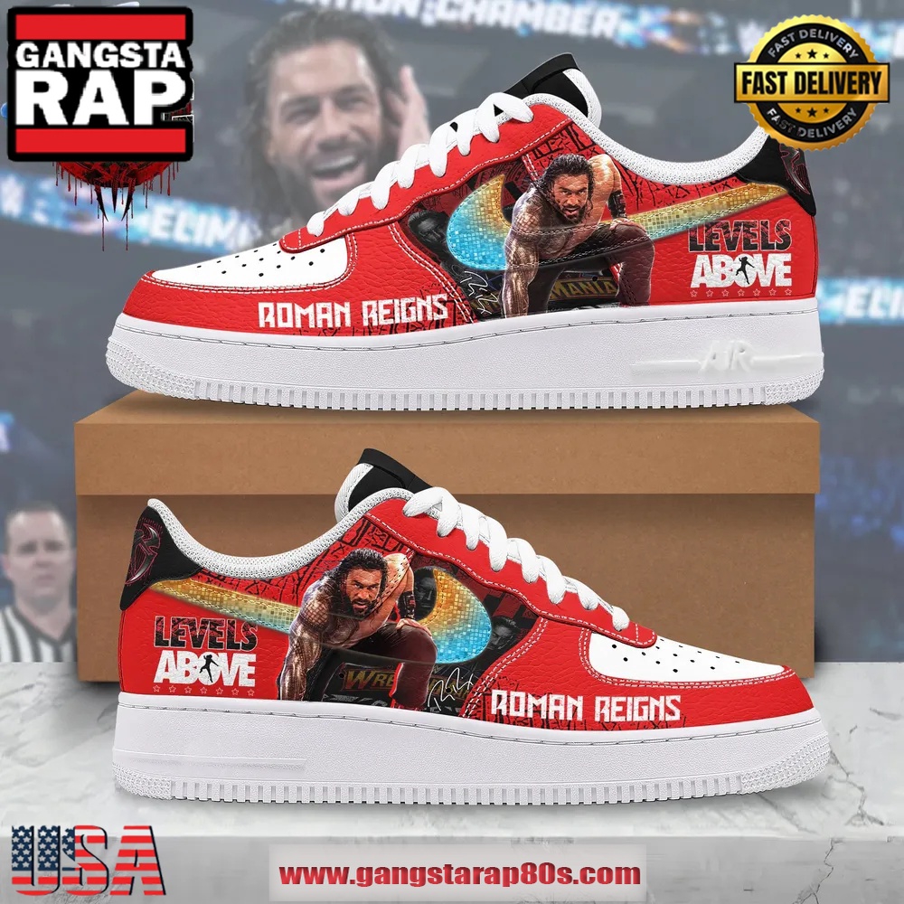Roman Reigns Levels Above Air Force 1 Sneakers Running Sneakers Shoes Roman Reigns Levels Above Air Force 1 Sneakers Running Sneakers Shoes