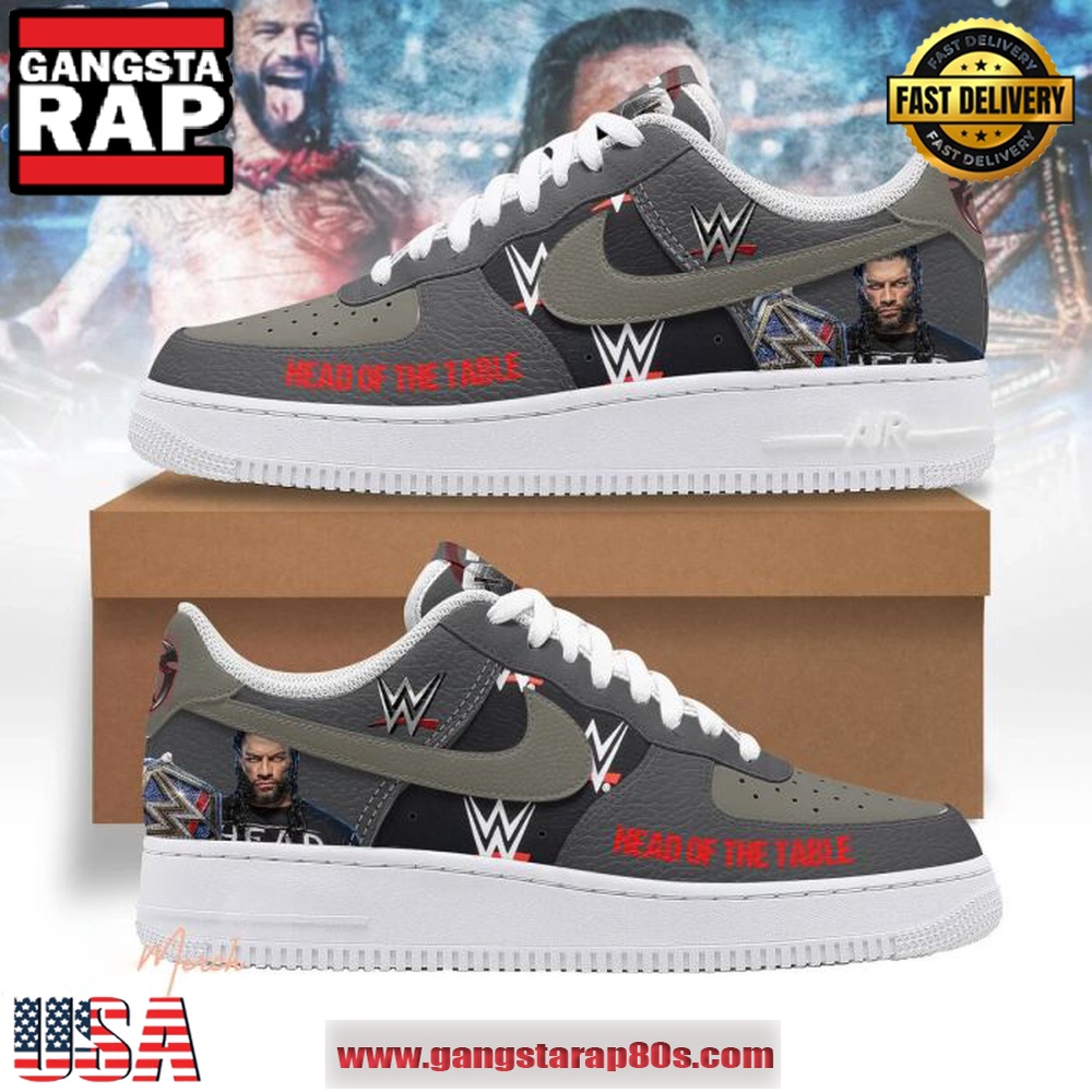 Roman Reigns OTC WWE Limited Edition Air Force 1 Running Sneakers Shoes Roman Reigns OTC WWE Limited Edition Air Force 1 Running Sneakers Shoes