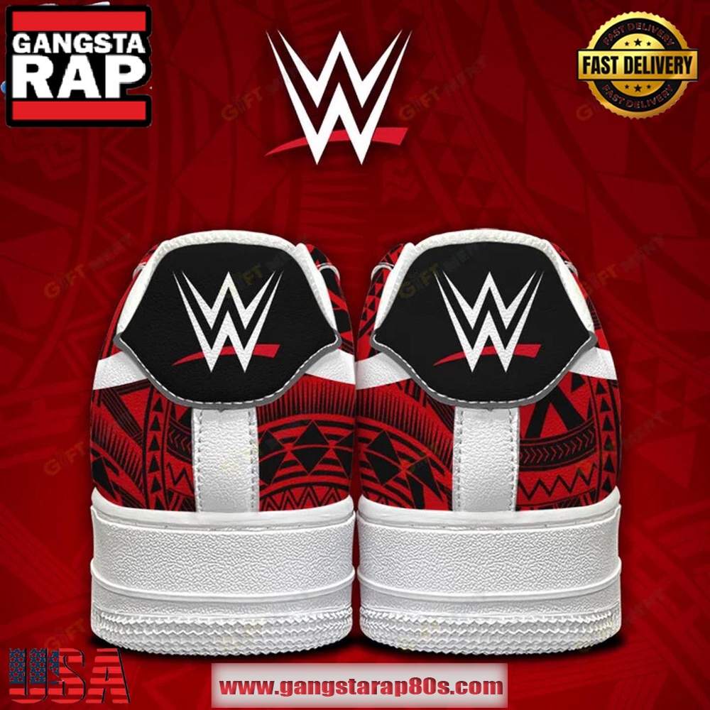Roman Reigns WWE Special Edition Air Force 1 Sneakers Running Sneakers Shoes Roman Reigns WWE Special Edition Air Force 1 Sneakers Running Sneakers Shoes