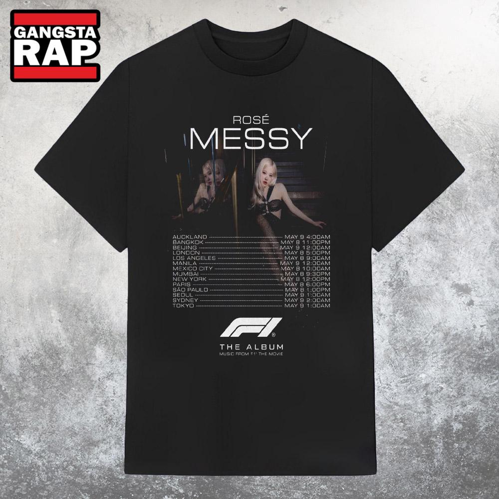 Rosie Messy World Tour 2025 T Shirt Rosie Messy World Tour 2025 T Shirt