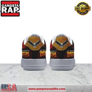 Rush Band 50th Anniversary Of Rush Air Force 1 Running Sneakers Shoes