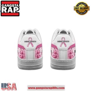 Sabrina Carpenter Pinkout Limited Edition Air Force 1 Running Sneakers Shoes