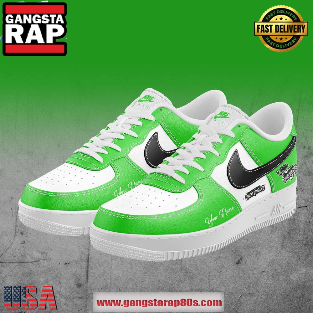 Savannah Ghost Pirates Custom Name Air Force 1 Running Sneakers Shoes Savannah Ghost Pirates Custom Name Air Force 1 Running Sneakers Shoes