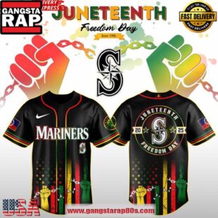 Seattle Mariners Juneteenth Day 2025 Special Baseball Jersey