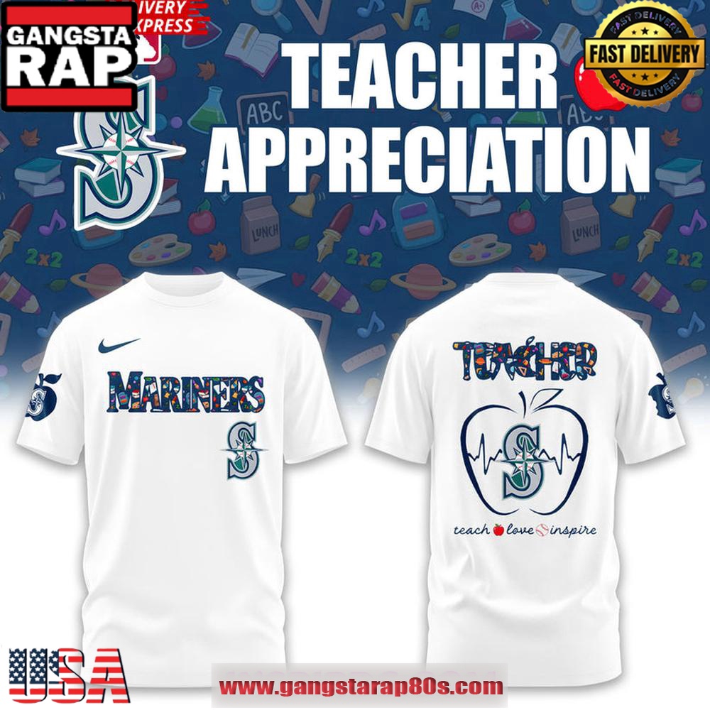 Seattle Mariners Teacher Night 2025 Unisex T Shirt Seattle Mariners Teacher Night 2025 Unisex T Shirt