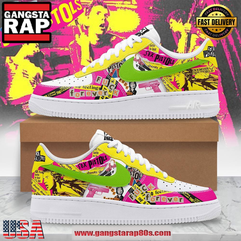 Sex Pistols Battle To Beat Air Force 1 Running Sneakers Shoes Sex Pistols Battle To Beat Air Force 1 Running Sneakers Shoes